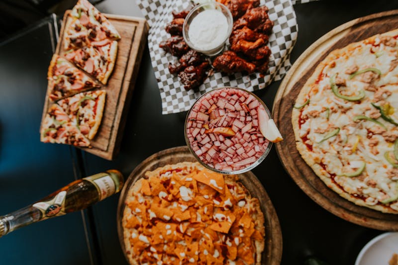 Wing feast platter